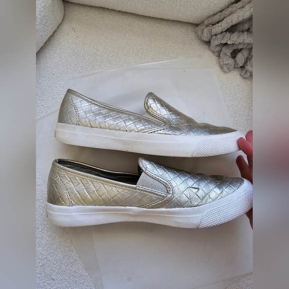 Sperry  Top-Sider Seaside Embossed Slip On‎ Shoes, Platinum, Size 7.5 - Picture 7 of 8